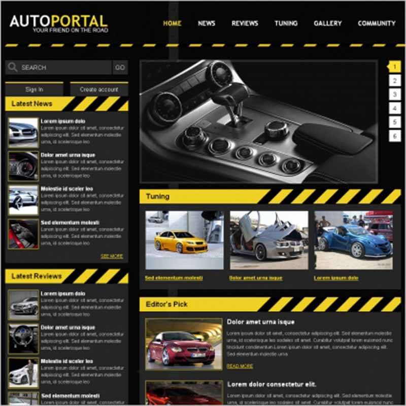 about portfolio web template 13 800px www.Websites Unlimited.com