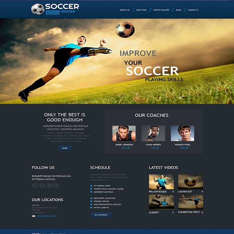 about portfolio web template 16 800px www.Websites Unlimited.com